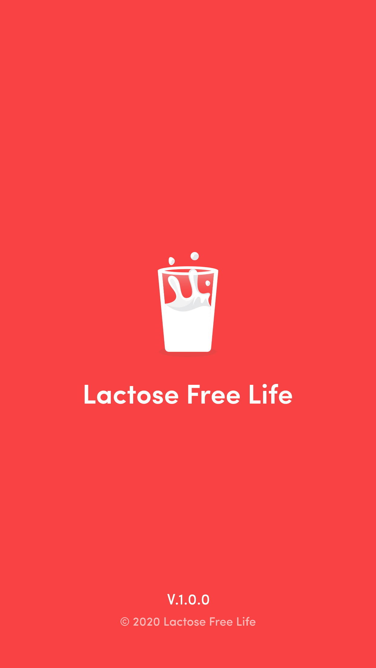 Lactose Free Life App for iPhone